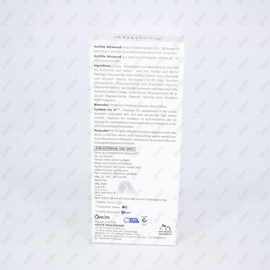 Acnilite Advance Gel 30gm