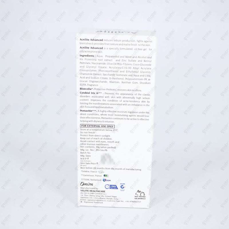 Acnilite Advance Gel 30gm
