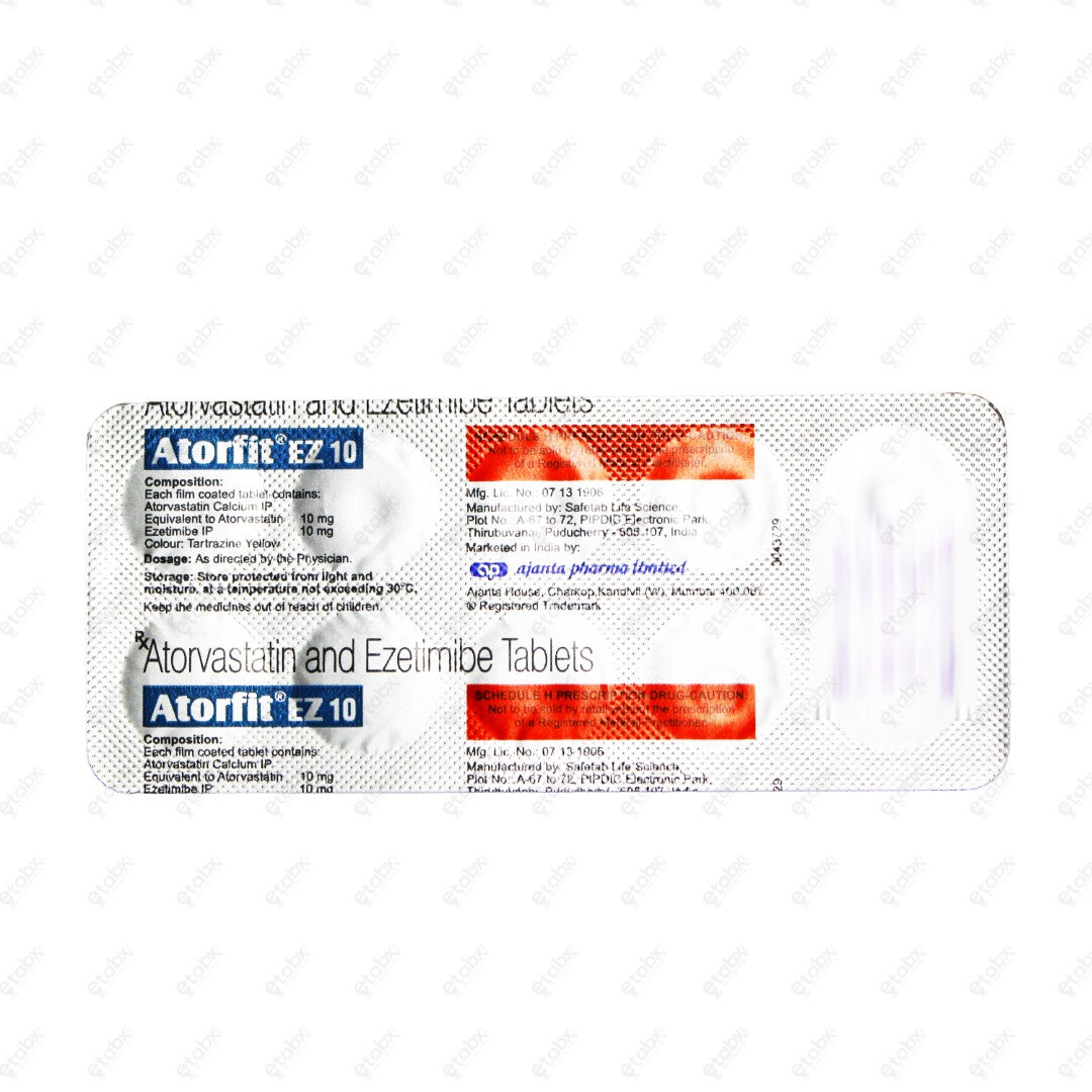 ATORFIT EZ 10/10mg Tablet 10's