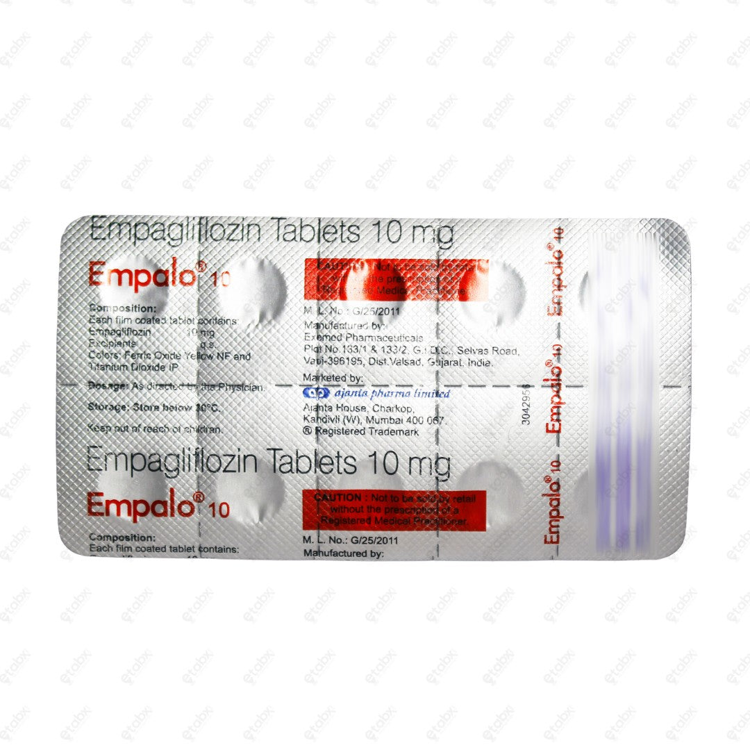 EMPALO 10mg Tablets 10's
