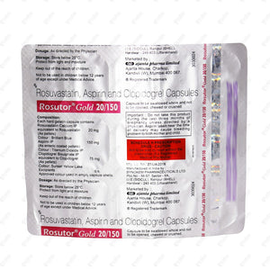 Rosutor Gold 20/150 15 Tablets