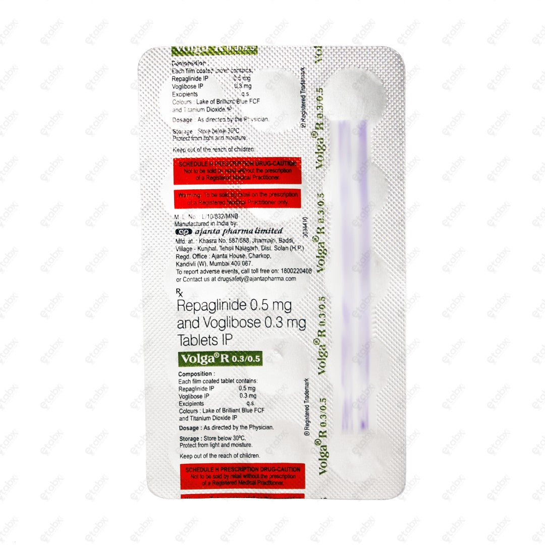 VOLGA R 0.3/0.5mg Tablet 15's