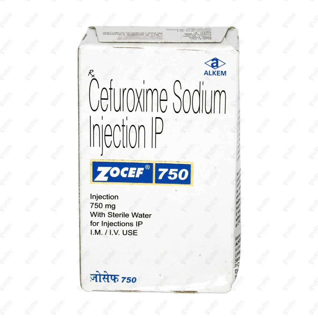 Zocef 750mg Injection