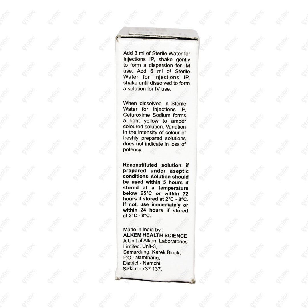 Zocef 750mg Injection