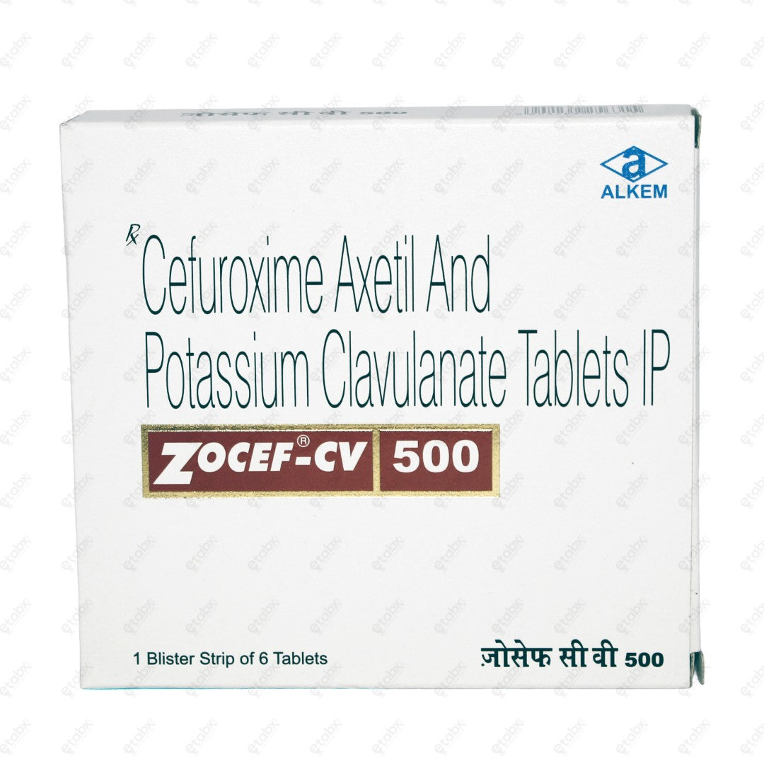 Zocef CV 500mg Tablet 6s