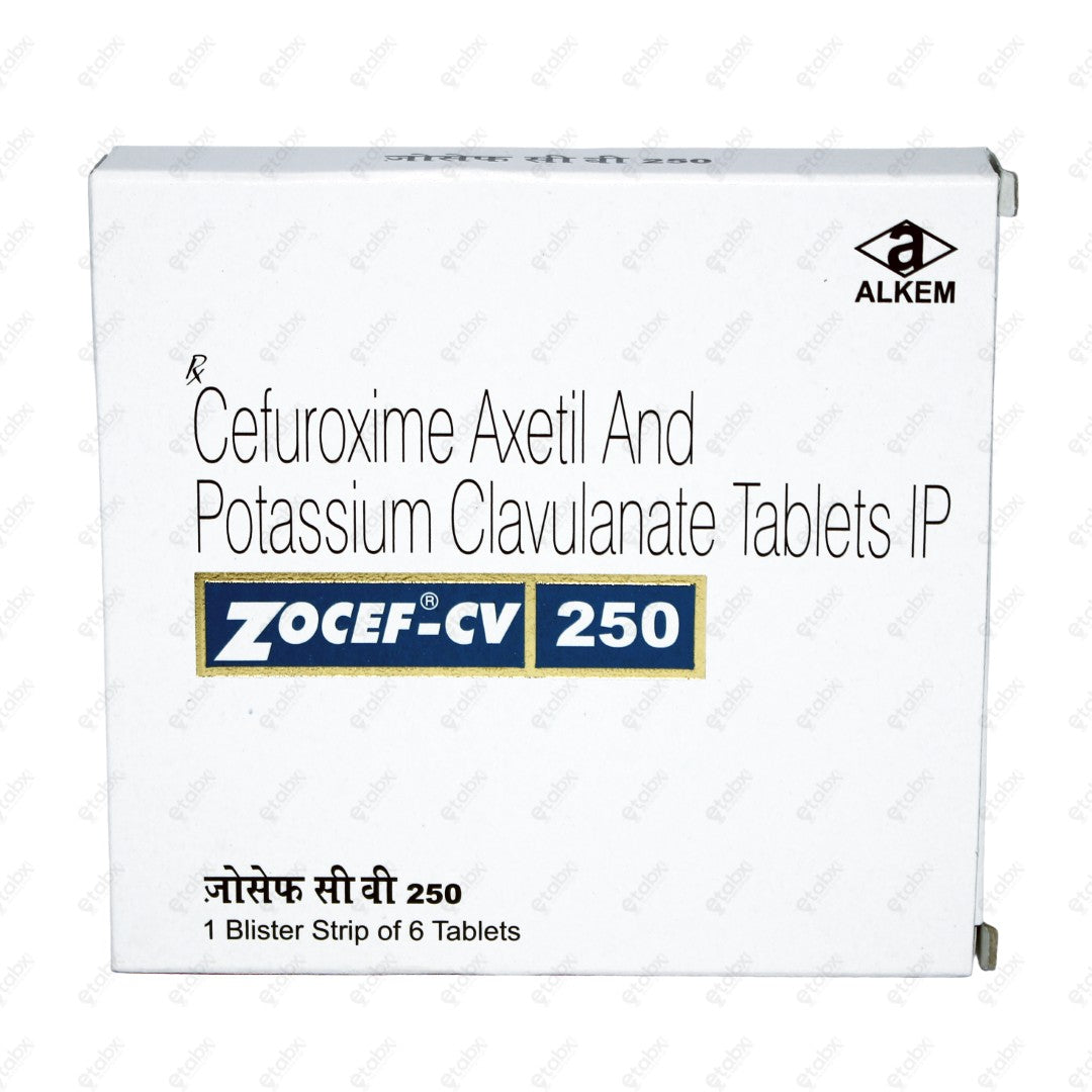 Zocef CV 250mg Tablet 6s