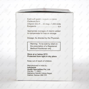 Uprise D3 1K Capsules 15's