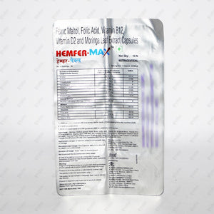 Hemfer Max 29mg Capsule 10's