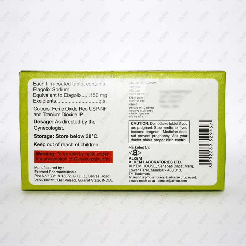 ENDOGOLIX 150 Tablet 10's