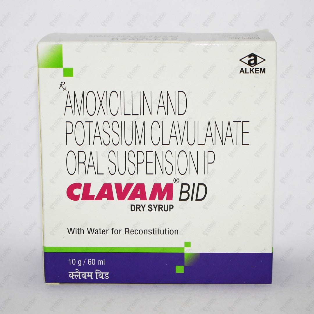 Clavam BID Dry Syrup 60ml