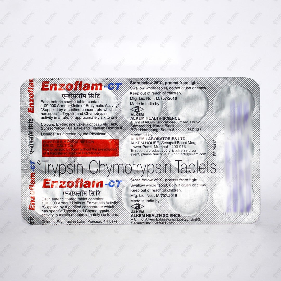 ENZOFLAM CT Tablets 15'S
