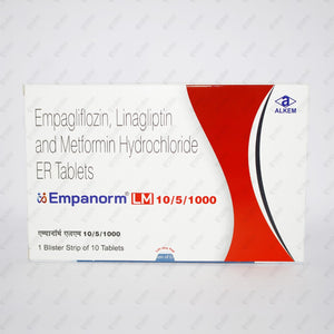 EMPANORM LM 10mg/5mg/1000mg Tablets 10's