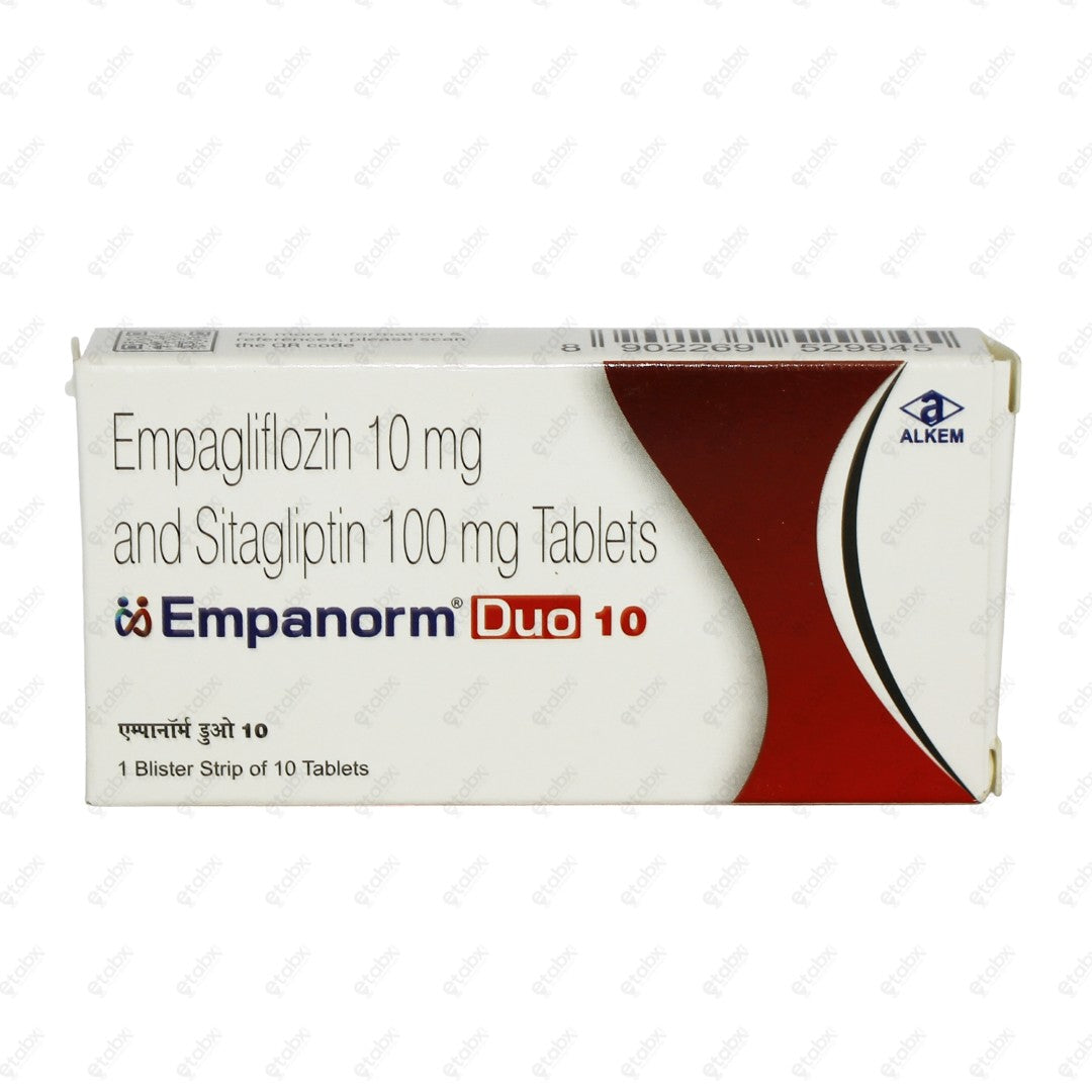 EMPANORM DUO 10 Tablets 10's