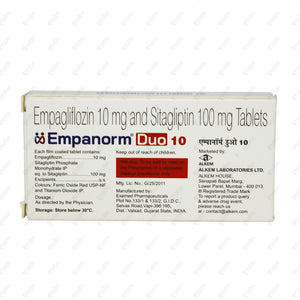 EMPANORM DUO 10 Tablets 10's