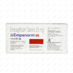 EMPANORM 25mg Tablets 10's