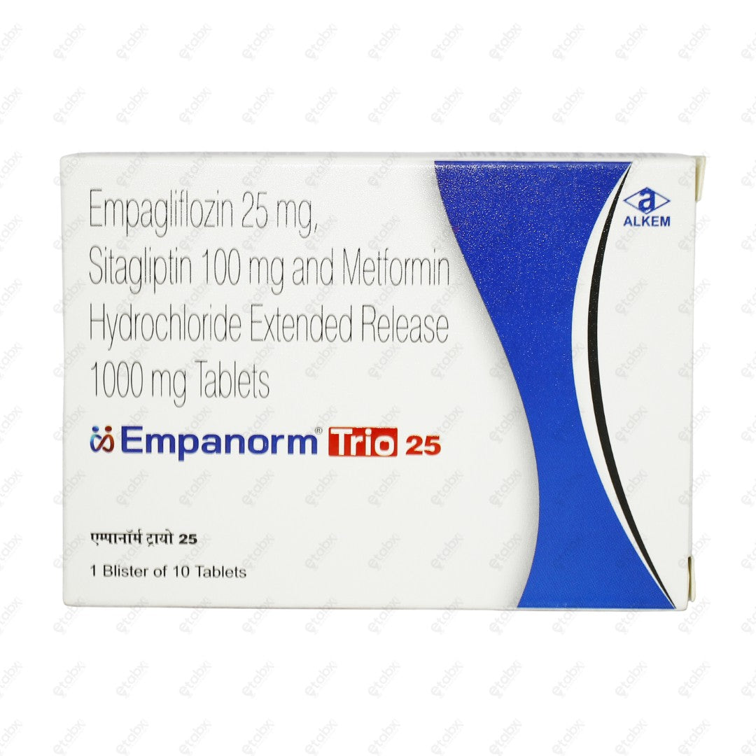 EMPANORM TRIO 25 Tablets 10's