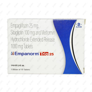 EMPANORM TRIO 25 Tablets 10's