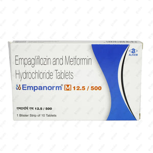 Empanorm M 12.5/500 Tablet 10's