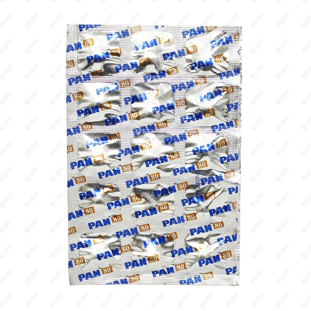 Pan 80mg Tablet 15's