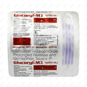 Glucoryl M3 Tablet 15's