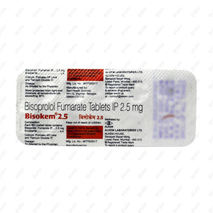 Bisokem 2.5mg Tablet 10's