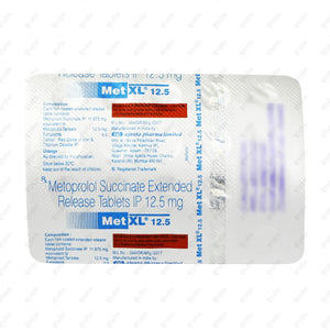 Met XL 12.5mg Tablet 20's