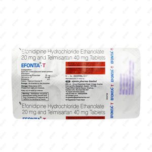 Efonta T Tablets 10's