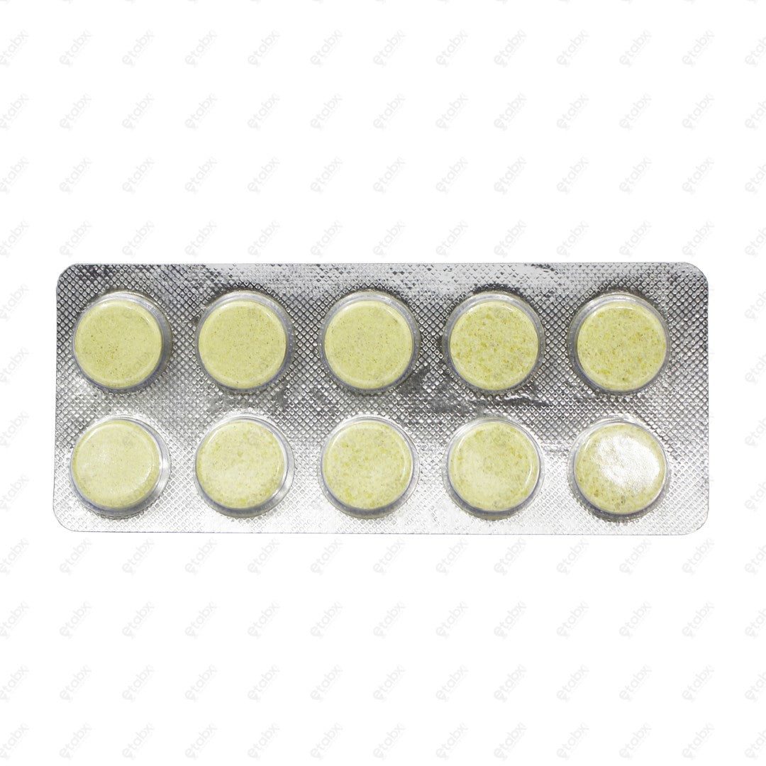 ALGILINE 500+100MG Chewable Tablets 10's