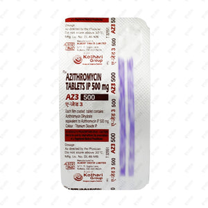 AZ3 500mg Tablet 5's