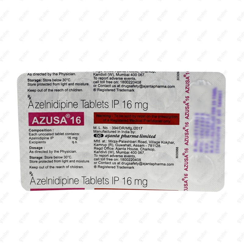 Azusa 16mg Tablet 15's