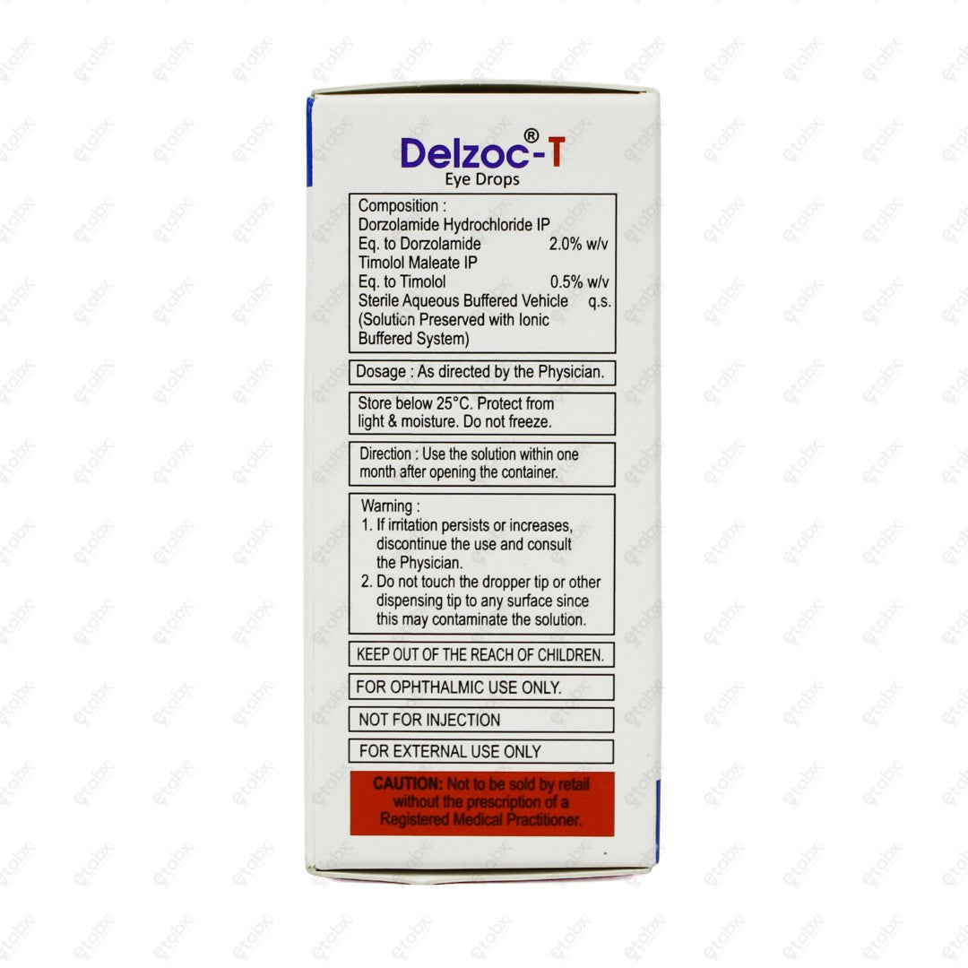Delzoc T Eye Drops 5ml