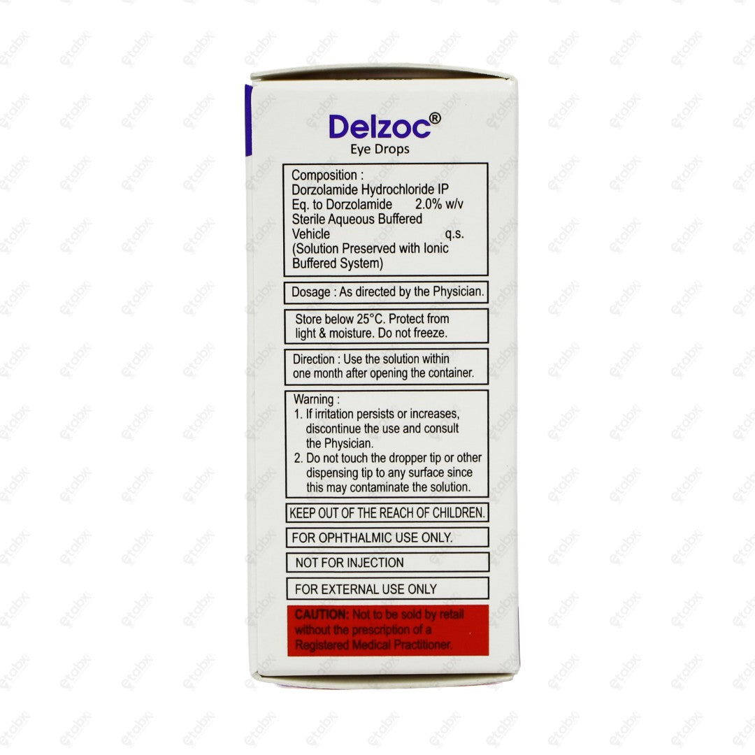 Delzoc Eye Drops 5ml