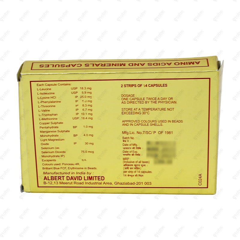 ALAMIN M Forte Capsule 14's