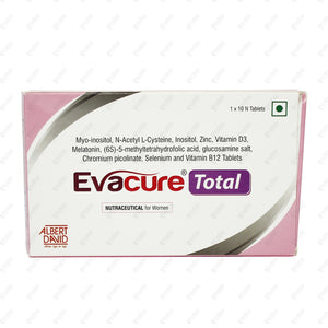Evacure Total Tablet10's