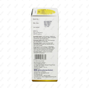 SUNSTOP GOLD CREAM 50GM