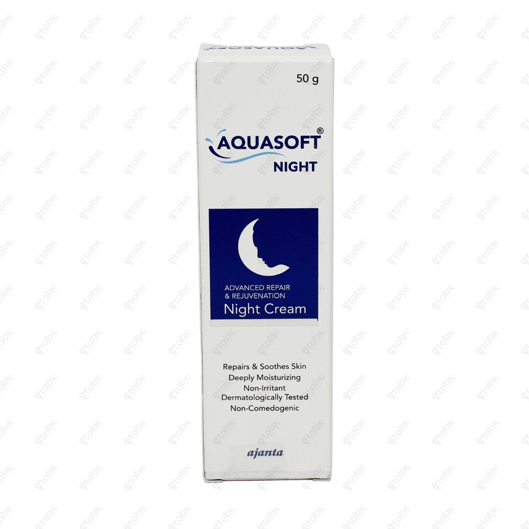 AQUASOFT NIGHT CREAM 50GM
