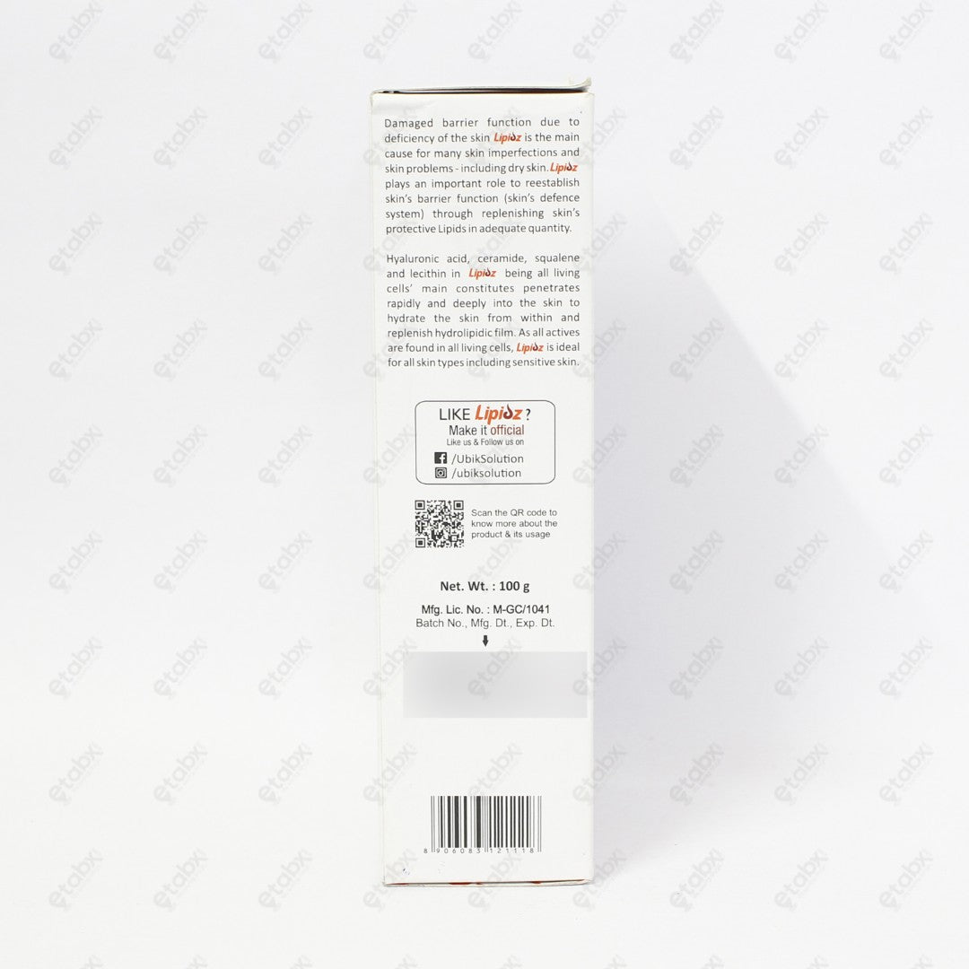 Lipidz Cream 100gm