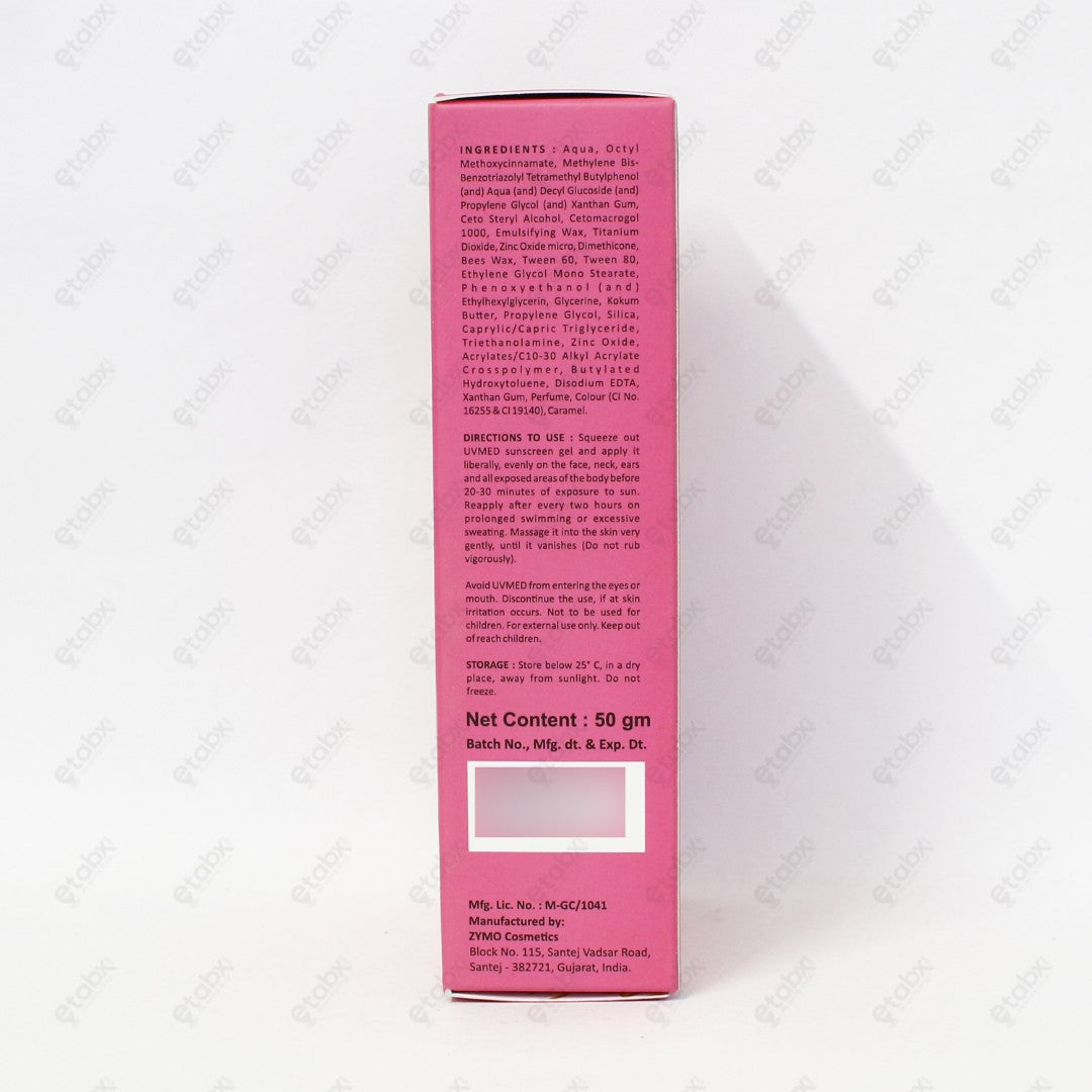 UVMed SPF Gel 50gm