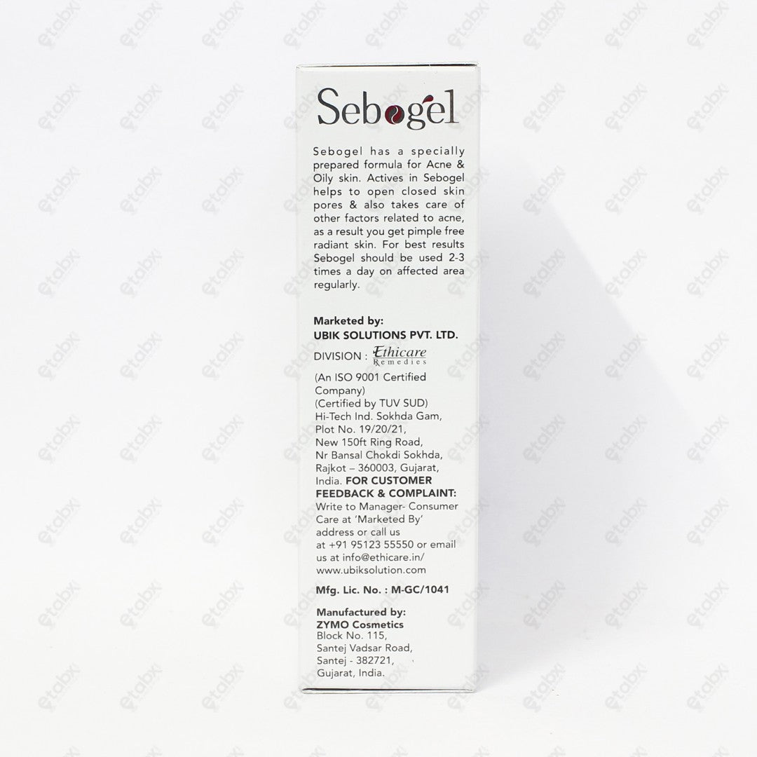 Sebogel Salicylic Acid & Nicotinamide Gel 30gm