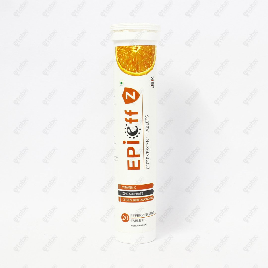 EPIEFF Z EFFERVESCENT Tablets 20's