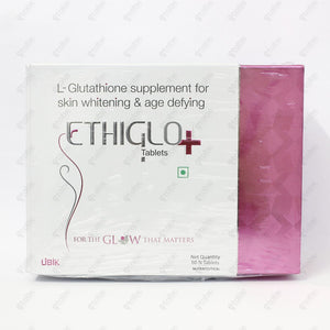 ethiglo plus glutathione supplement Tablets ETHIGLO PLUS Tablets 60'S