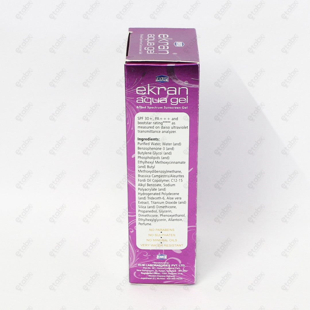 EKRAN Aqua Gel 50gm