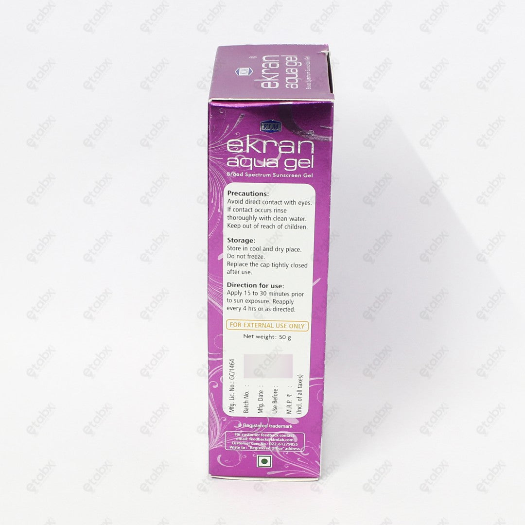 EKRAN Aqua Gel 50gm