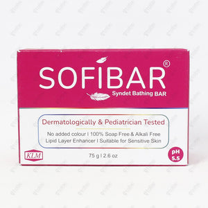 Sofibar pH 5.5 Syndet Bar 75gm