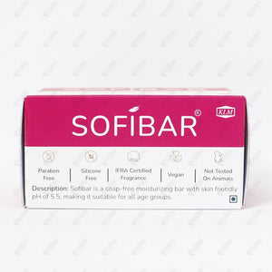 Sofibar pH 5.5 Syndet Bar 75gm