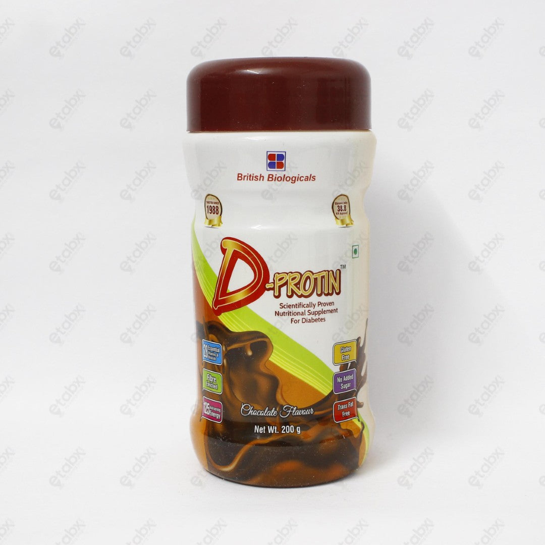 D Protin Chocolate Flavor Powder 200gm