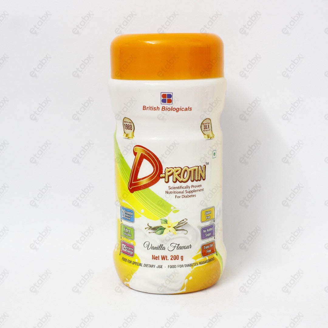 D Protin Vanilla Flavor 200gm