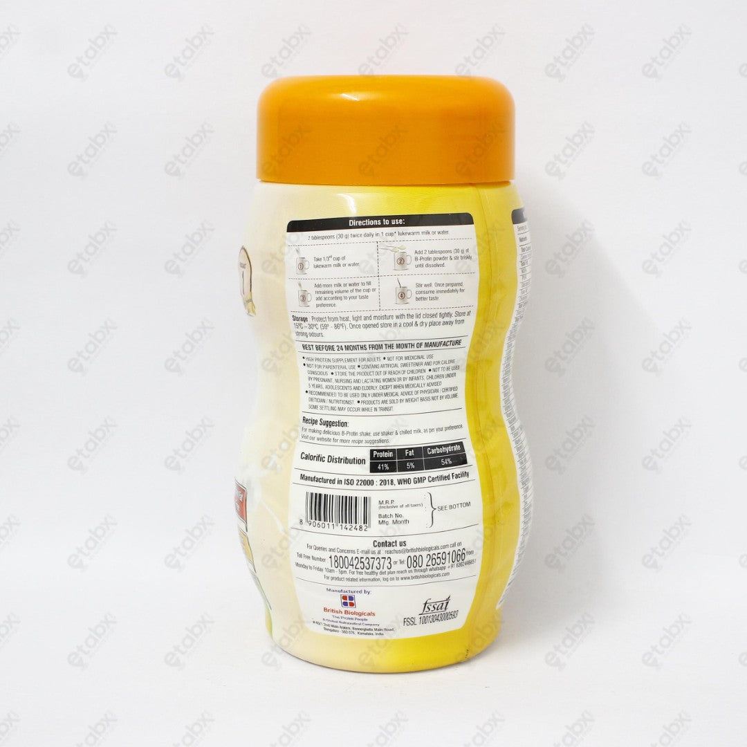 B PROTIN Vanilla Flavour 500GM