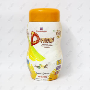 D Protin Vanilla Flavour Powder 500gm