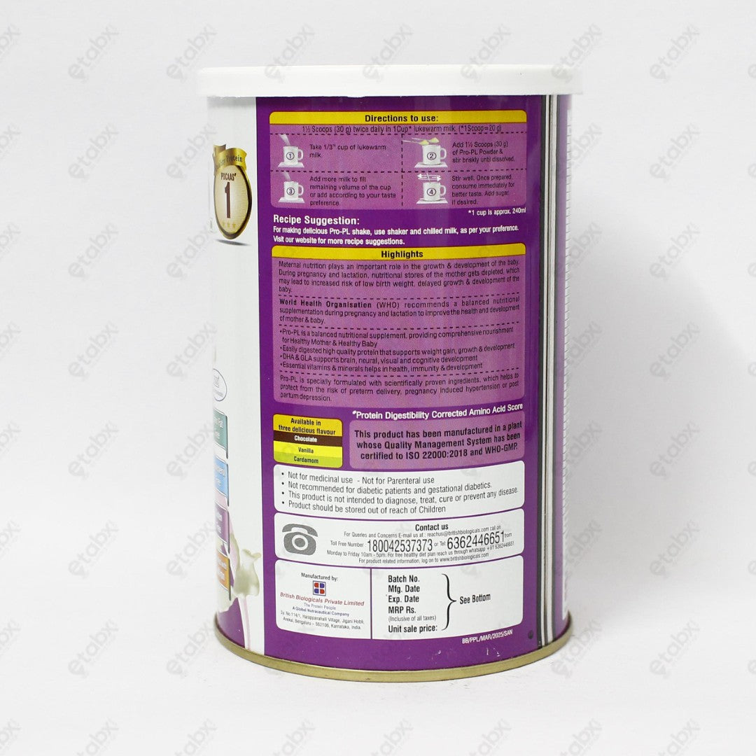 PRO PL Vanilla Flavor 200GM